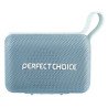 Perfect Choice bocina portátil sugary azul PC-113317