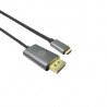 Cable DisplayPort A HDMI DHC-DP03-1M Soporta alta resolución 4K/30hz con una calidad de imagen clara y delicada.