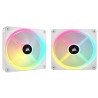 Ventilador CORSAIR, RGB, Consumo de energía: 1.02A, Control PWM, Nivel