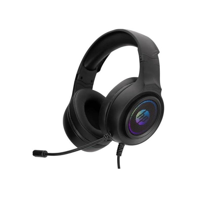 Auriculares Estéreo Para Juegos Con USB HP Dhe-8008u USB. Luz RGB