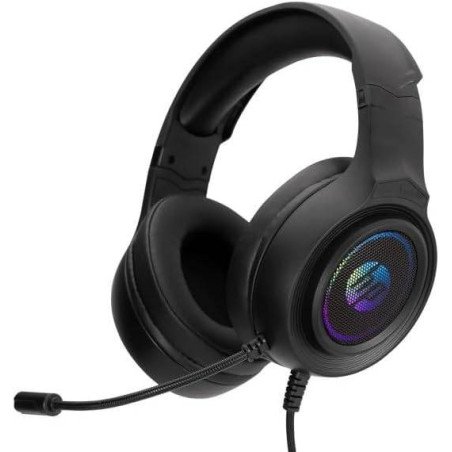 Auriculares Estéreo Para Juegos Con USB HP Dhe-8008u USB. Luz RGB