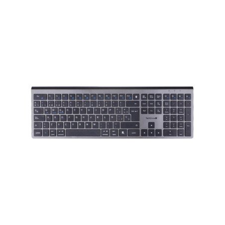 Teclado HEFESTOS recargable con conexión Bluetooth TECHZONE TZACTCB01 