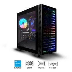 Computadora Vorago gamer csg560 Core i5 12400 16gb 1t SSD Win trial AR
