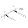Accesorios para racks Tripp-Lite SRLADDERATTACH, negro
