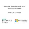 LTU de Microsoft Windows Server 2025 1 usuario CAL WW