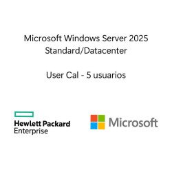 LTU de Microsoft Windows Server 2025 5 usuarios CAL WW