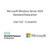 LTU de Microsoft Windows Server 2025 5 usuarios CAL WW