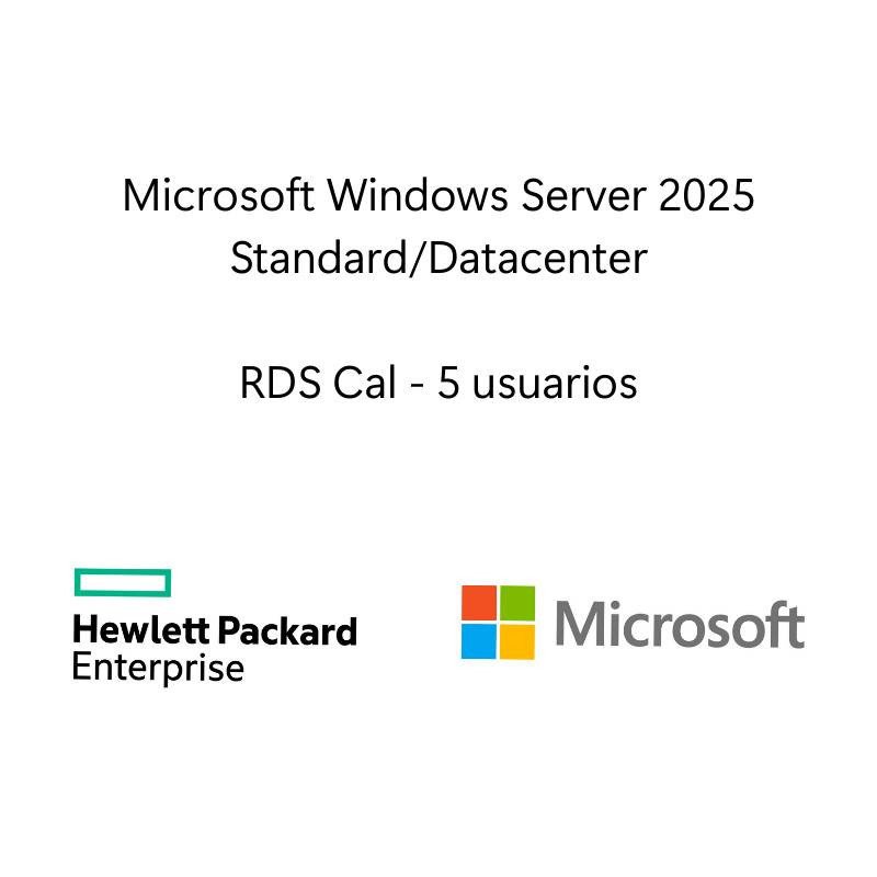 LTU de Microsoft Windows Server 2025 con servicio de escritorio remoto
