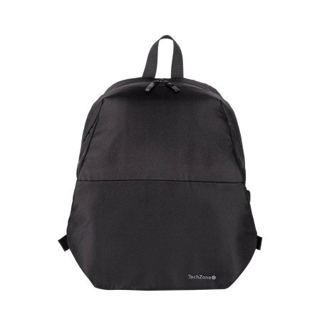 Backpack LITE TZLBP13 TECHZONE 15.6, Poliéster 420 D Twill, color Negr