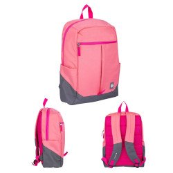 Backpack RAINBOW TZLBP26-R TECHZONE COLORS 16, color Rosa, 100 Poliest