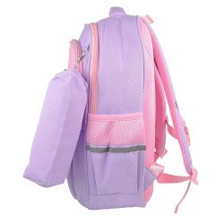 Mochila Escolar Infantil Múltiples Compartimentos Modelo Bookery Color