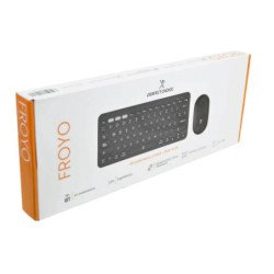 Kit Perfect Choice de Teclado y Mouse Inalámbrico Ergonómico 1000 dpi 