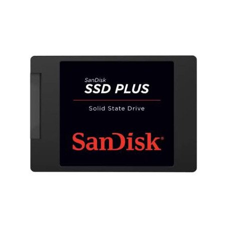Unidad SSD SanDisk plus 500 GB SATA III 2.5" 7mm (sdssda-500g-g28)