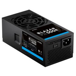 Fuente de poder Acteck fx500 tfx 500w, 1atx 24, 1atx12v, negro
