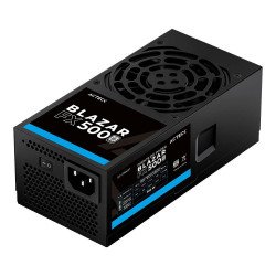 Fuente de poder Acteck fx500 tfx 500w, 1atx 24, 1atx12v, negro