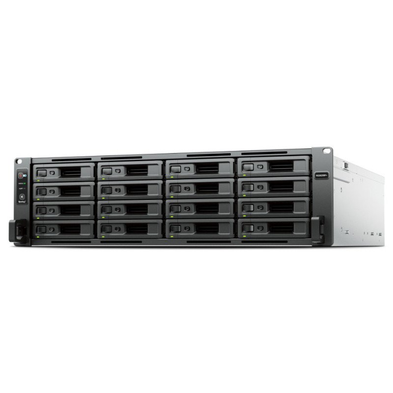 Servidor De Almacenamiento Rackstation Rs2825Rp+, 16 Bahías, 3U, Hasta 560 Tb, Rendimiento 3,519/1,790 Mb/S, Fuentes De Alimenta