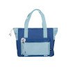 Totebag azul para laptop 16 pulgadas TZLB01-V, color azul y turquesa