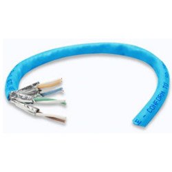 Cable Cat 6 Intellinet CCA UTP 305m sólida azul