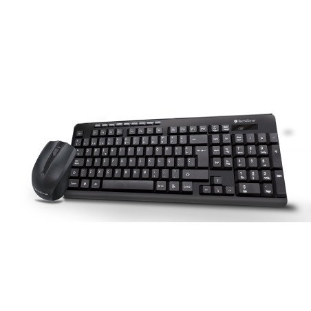 Teclado, mouse, inalámbricos TechZone estándar, USB