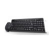 Teclado, mouse, inalámbricos TechZone estándar, USB