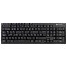 Teclado, mouse, inalámbricos TechZone estándar, USB