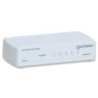 Switch Manhattan fast Ethernet de 5 puertos 10/100 para escritorio col