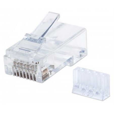 Plug RJ45 Cat. 6 Intellinet multifiliar línea pro. 90 piezas