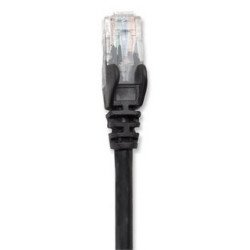 Cable de red Intellinet, 2 mts, (7 pies) cat6, UTP negro