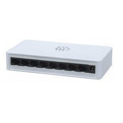 Switch Manhattan GB 8 puertos, desktop, blanco