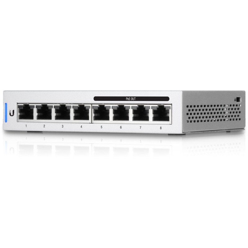 Switch UniFi Administrable de 4 Puertos Gigabit PoE y 4 puertos Gigabi