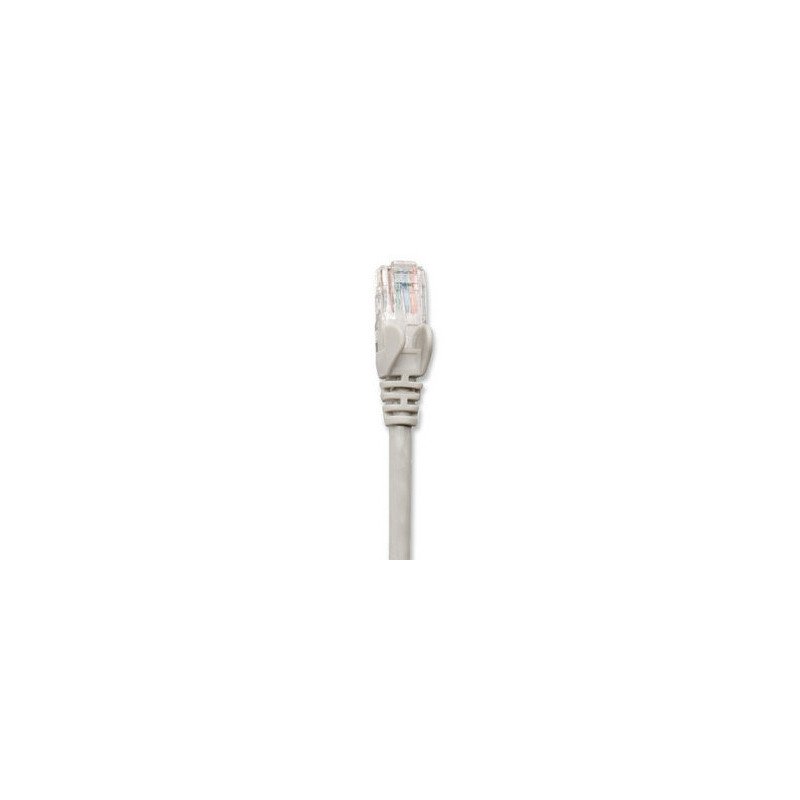 Cable de red Intellinet, 0.5 m, Cat. 6, UTP gris