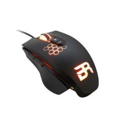 Mouse Balam Rush alámbrico USB gaming 6 botones mas scroll, retroiluni