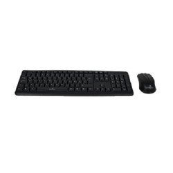 Teclado y mouse alámbrico Perfect Choice USB negro