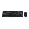 Teclado y mouse alámbrico Perfect Choice USB negro
