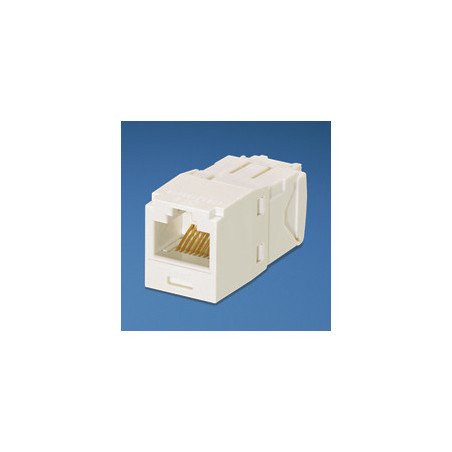 Jack Panduit CJ688TGIW - RJ-45, Color blanco, Cat 6