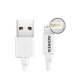 CABLE LIGHTNIGN Adata AMFIPL-1M-CWH Adata AMFIPL-1M-CWH - USB, Lightning, Blanco