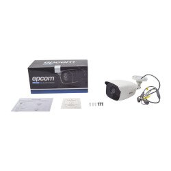 Cámara tipo Bala TurboHD 4 MP, IP66, lente 2.8 mm, EXIR 40m, fabricada