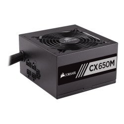 Fuente de Poder Corsair CX650M - Negro, 650 W, PC
