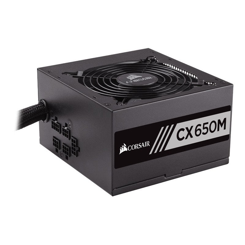 Fuente de Poder Corsair CX650M - Negro, 650 W, PC