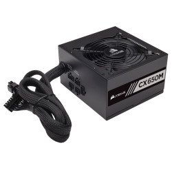 Fuente de Poder Corsair CX650M - Negro, 650 W, PC