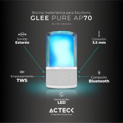 Bocina inalámbrica Bluetooth Glee Pure AP70 Elite Series - Bluetooth 5