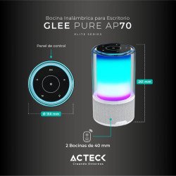 Bocina inalámbrica Bluetooth Glee Pure AP70 Elite Series - Bluetooth 5