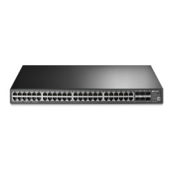 TP-Link T3700G-52TQ Gestionado L2/L3 Gigabit Ethernet (10/100/1000) 1U Negro