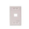 Placa de pared universal 1 puerto Enson ENS-FP61 sin Jack