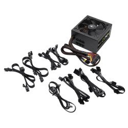 Fuente de poder Corsair CX750M 80 Bronze - 750 W, 100 - 240 V, 47 - 63