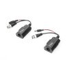 Kit de transceptores activos con alimentación (12V/24VCD/AC) TurboHD para aplicaciones de video por UTP Cat5e/6 en HD