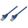 Cable de red Intellinet 741514 - 7.5 m, RJ-45, RJ-45, Macho/Macho, Azu