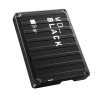 Disco duro externo portátil 4TB WD black P10 game drive negro USB 3.2,