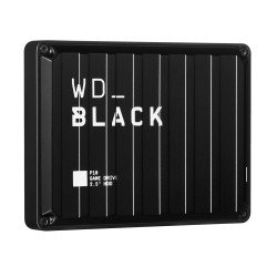 Disco duro externo portátil 4TB WD black P10 game drive negro USB 3.2,