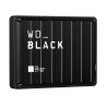 Disco duro externo portátil 4TB WD black P10 game drive negro USB 3.2,
